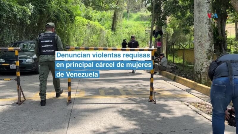 Violentos allanamientos en cárcel de mujeres en Venezuela