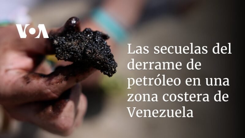 Las consecuencias del derrame de petróleo en Venezuela