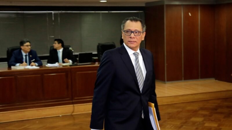 Preocupación de abogados por la salud de Jorge Glas, exvicepresidente preso por corrupción en Ecuador