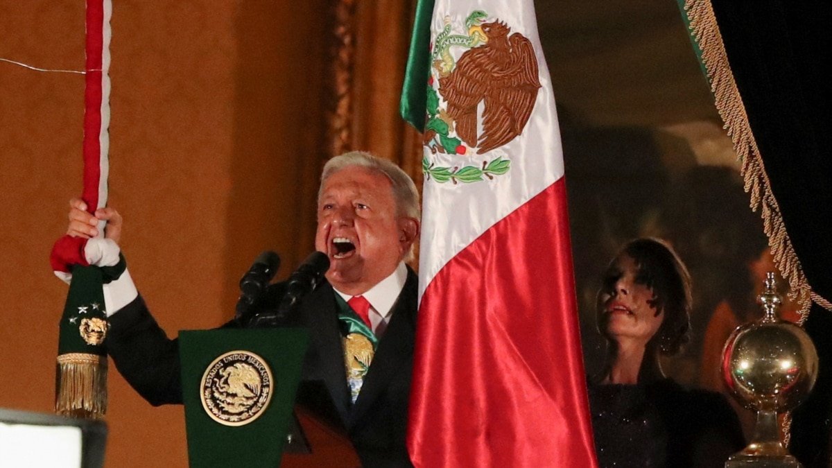 López Obrador celebra la Independencia de México con reforma judicial