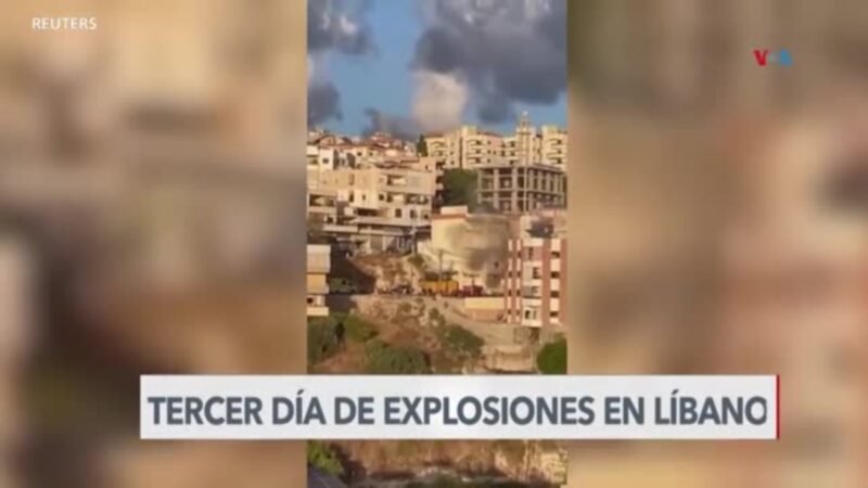 Tensiones aumentan en Oriente Medio tras explosiones en el Líbano