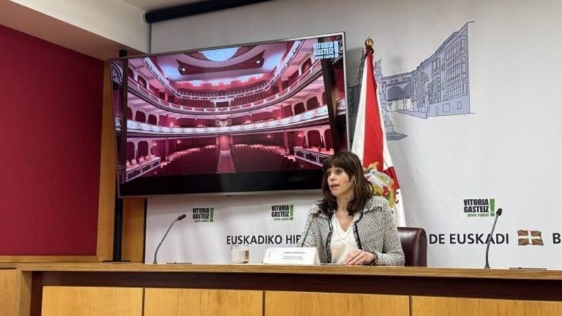 Adjudican obras de reforma del Teatro Principal de Vitoria-Gasteiz