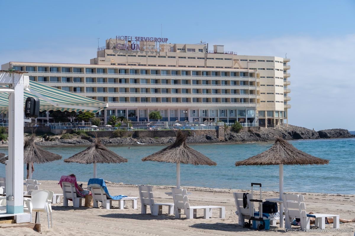 Aumento del 3,5% en las noches de hotel en Murcia en agosto