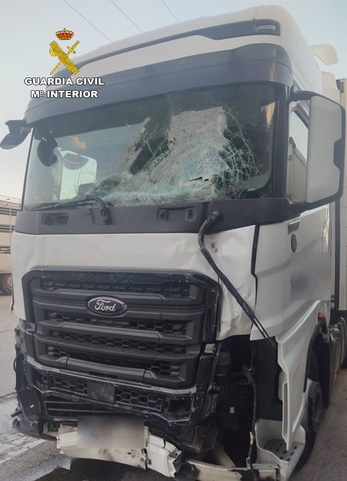 Camionero detenido por provocar accidente en Las Torres (Murcia) y huir