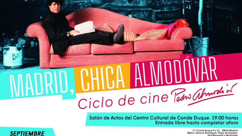 Ciclo de 14 películas de Pedro Almodóvar en Conde Duque