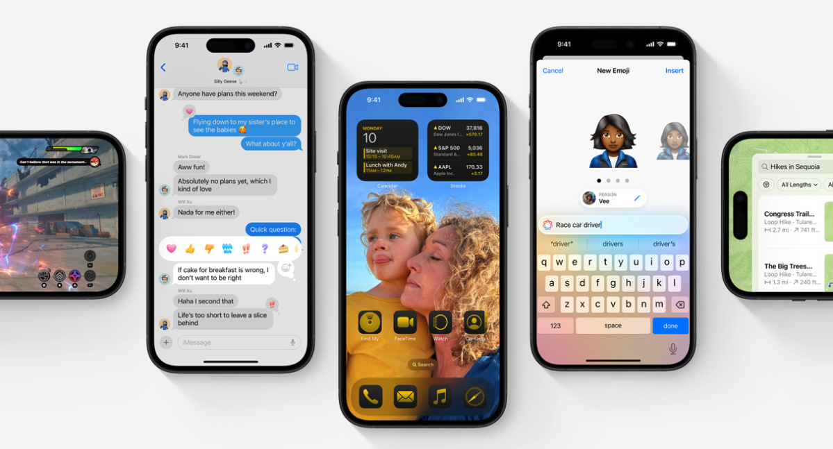 Dispositivos compatibles con iOS 18 y nuevas funciones.