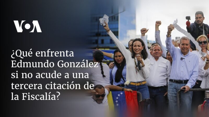 Edmundo González no asistirá a la 3ra citación fiscalía venezolana, ¿qué le deparará?