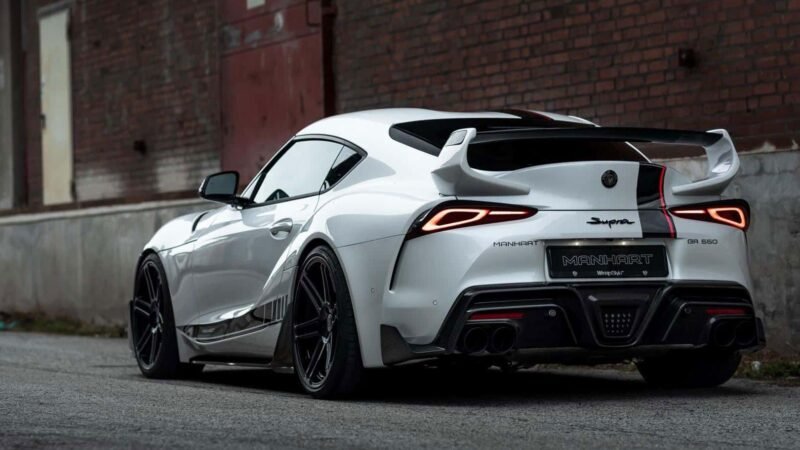 El Toyota GR Supra ahora es el Manhart GR 550 con 550 CV