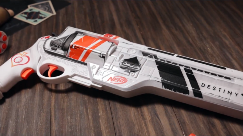 El cañón de mano Nerf Destiny 2 es una copia según un artista