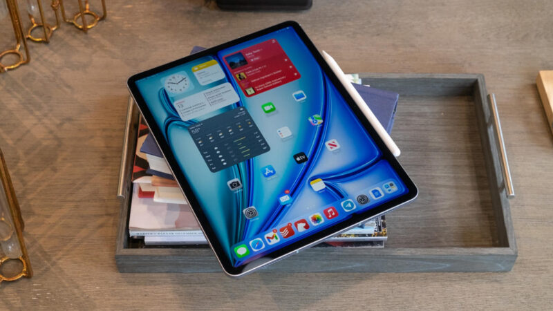 El iPad Air M2 de 13″ de Apple disponible por 720 dólares