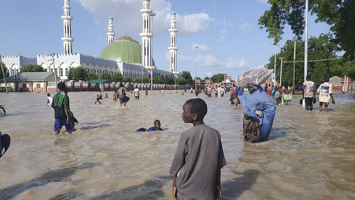 Inundaciones en el noreste de Nigeria: 30 muertos y cientos de desplazados