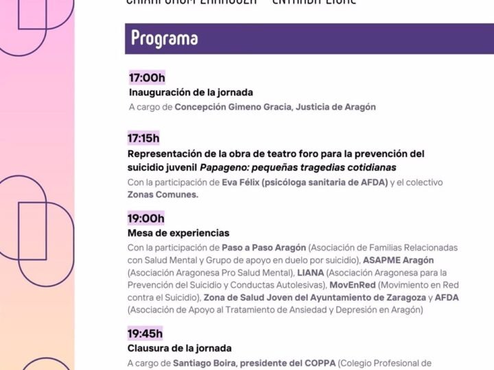 Jornada en CaixaForum por la Prevención del Suicidio