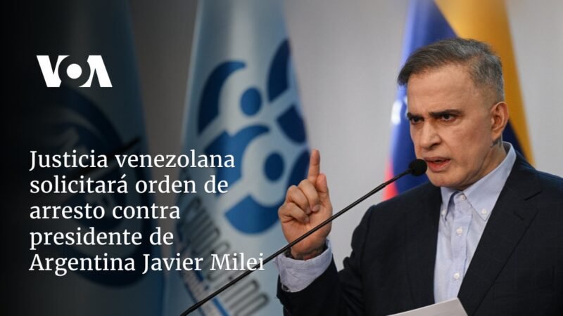 La justicia venezolana pedirá orden de arresto para el presidente argentino Javier Milá