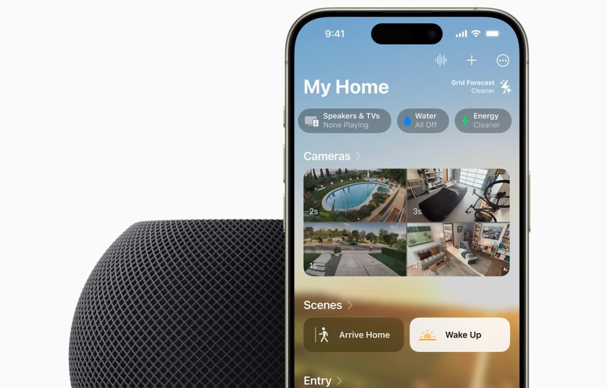 Pantalla inteligente de Apple con homeOS llegaría en 2025