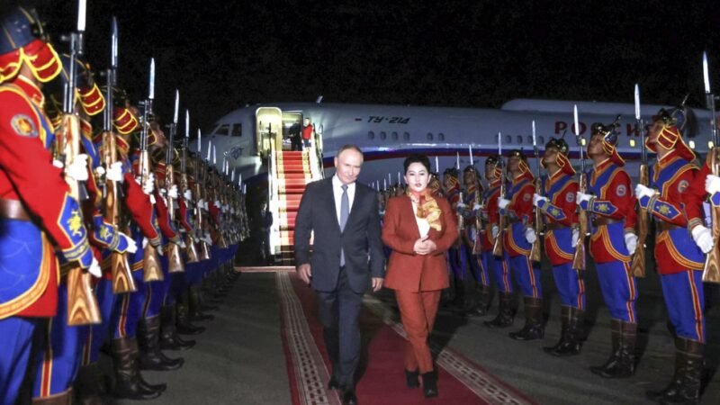 Putin llega a Mongolia sin ser detenido por la CPI