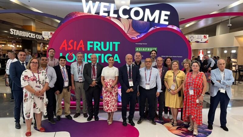 Rubira espera beneficios para productores murcianos en Asia Fruit Logística.