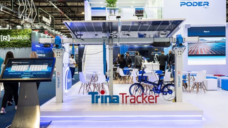 Trina Tracker, tercer en seguidores solares.