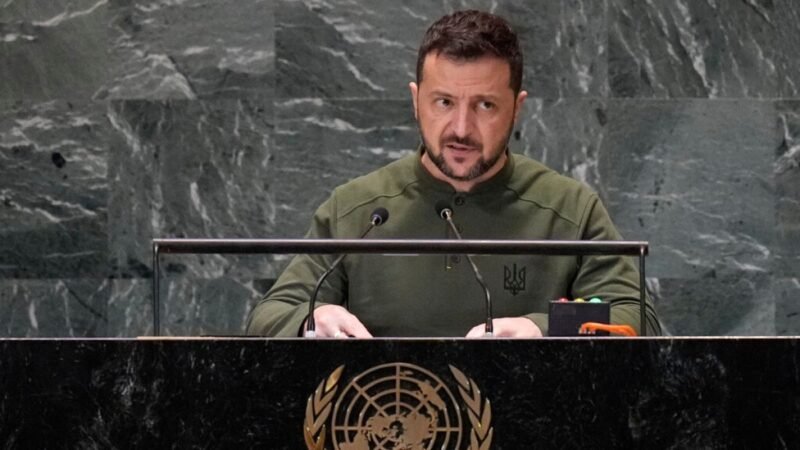 Zelensky: Obligar a Rusia a lograr la paz con base en la Carta de la ONU