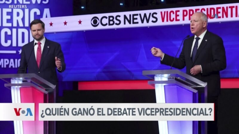 ¿Quién salió victorioso en el debate entre Walz y Vance?