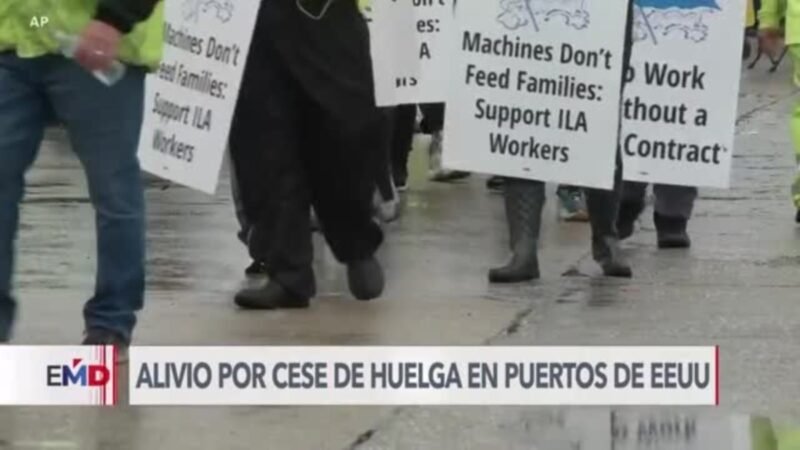 El fin de la huelga portuaria en EE.UU. calma preocupaciones sobre comercio internacional