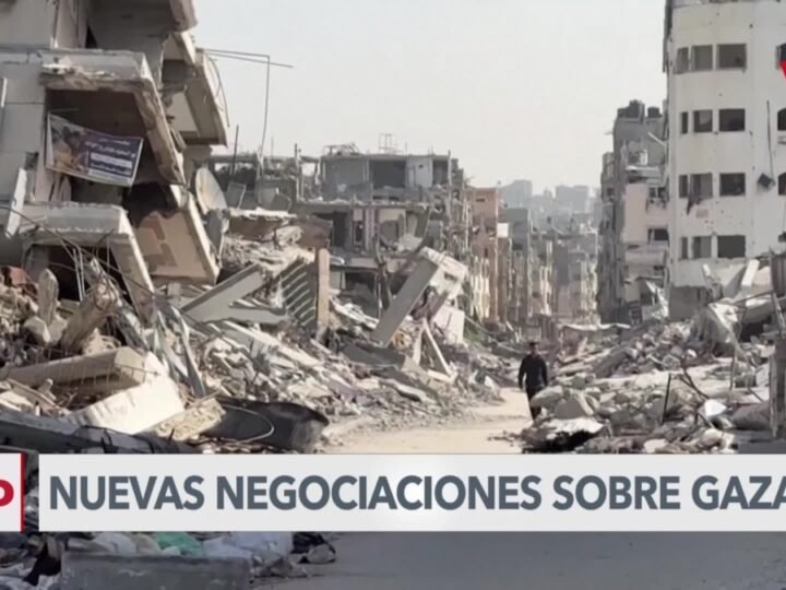 Nuevo esfuerzo diplomático en Gaza por alto el fuego.