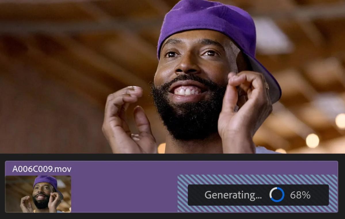 Adobe implementa herramientas de vídeo con IA en beta