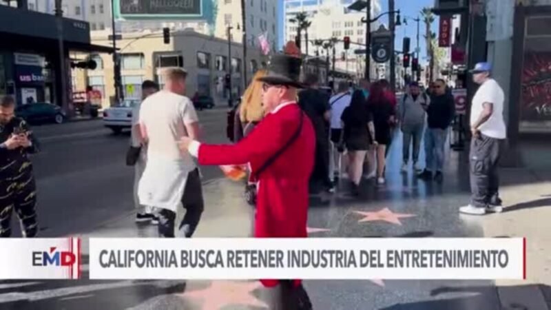 California apuesta por Hollywood para mantener el entretenimiento.