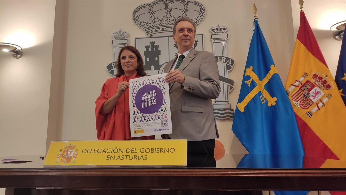 Convenio entre Delegación y Colegio de Farmacéuticos para convertir farmacias en Puntos Violetas en Asturias