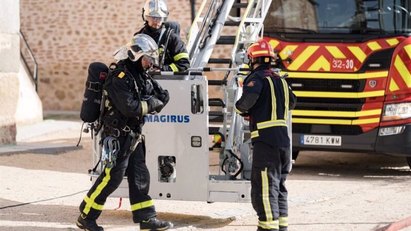 Derrumbe en edificio histórico de Valdemoro sin heridos