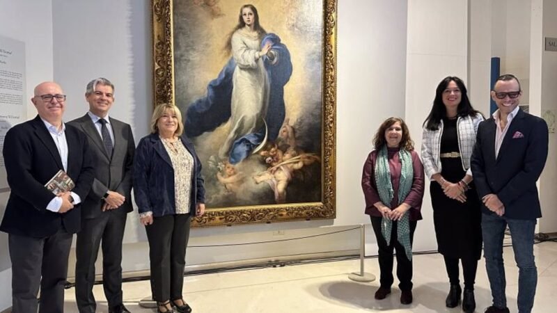 El Museo de Huesca expone la «Inmaculada» de Murillo del Museo del Prado