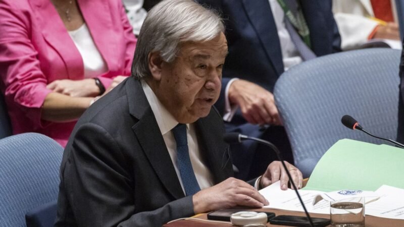 La ONU rechaza designación de Guterres como persona non grata por Israel