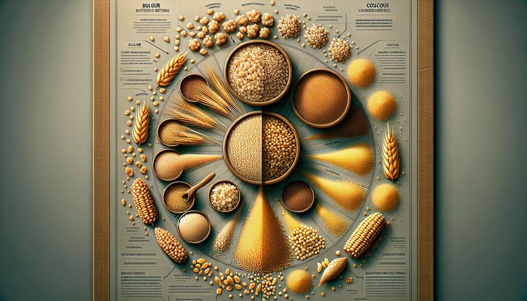 La diferencia entre bulgur y cuscús: una comparación de cereales deliciosos