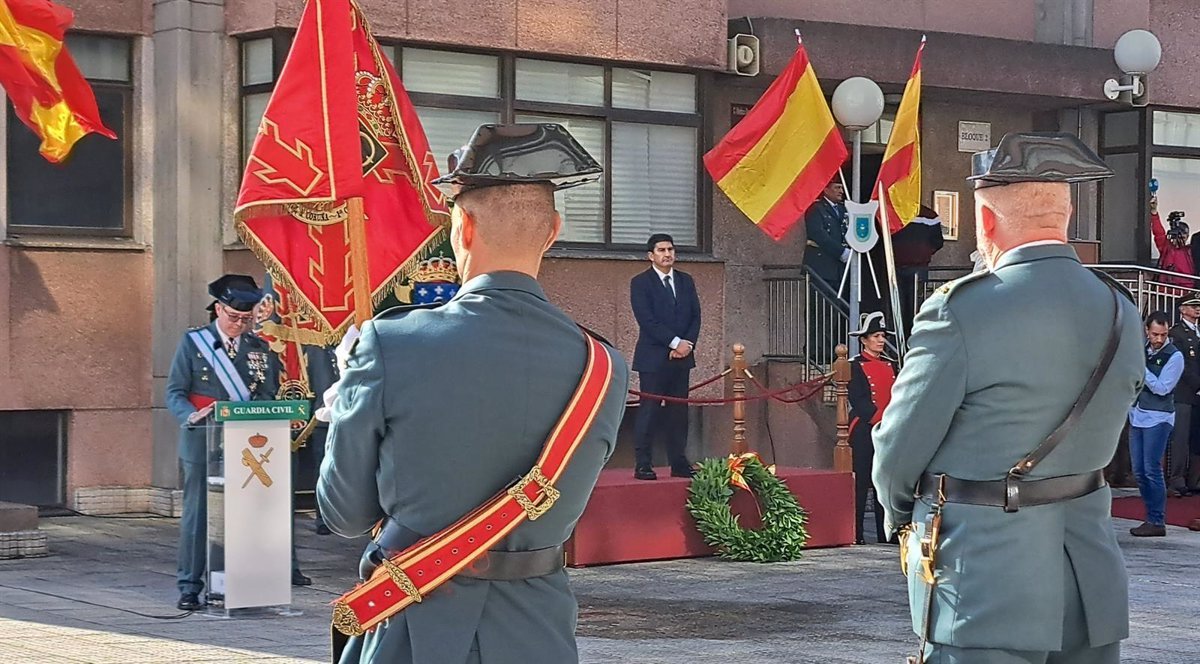 Llamado de la Delegada del Gobierno a la Guardia Civil contra la violencia machista.