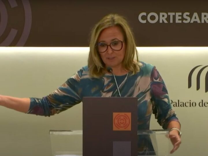 Mayte Pérez (PSOE) considera que el discurso de Azcón evidencia el «fracaso absoluto» de su gobierno en 14 meses.