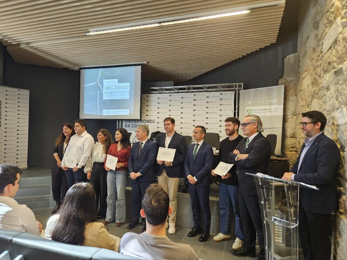 Premio Galicia Renovable, fomentando energías renovables en la industria.