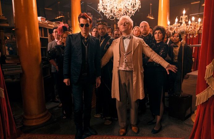 Solo un episodio en la última temporada de Good Omens