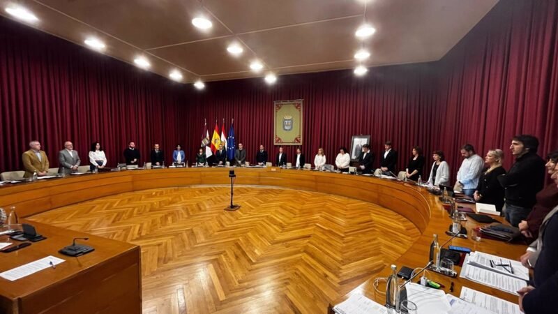 Homenaje a las víctimas de la DANA en Logroño