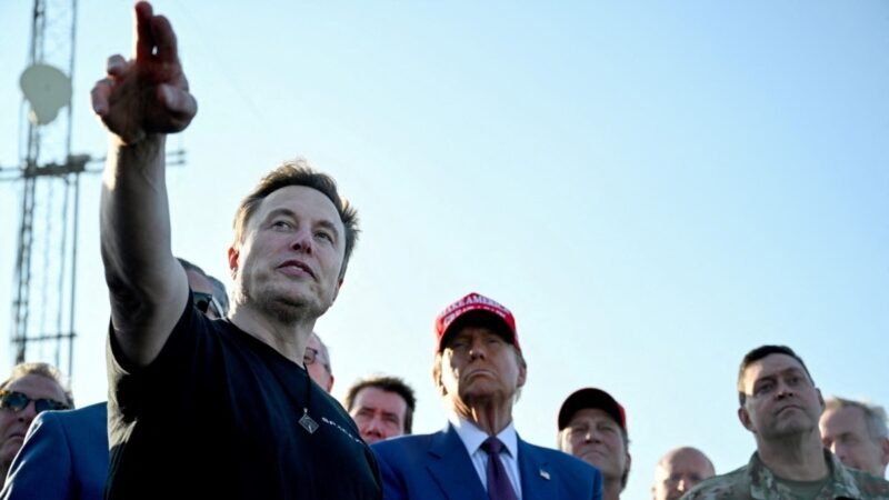 En imágenes | Donald Trump y Elon Musk en el lanzamiento de SpaceX