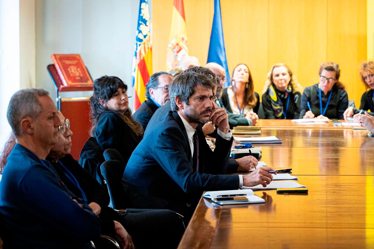 Reunión con 40 entidades para seguimiento del Plan de Reconstrucción Cultural en Valencia