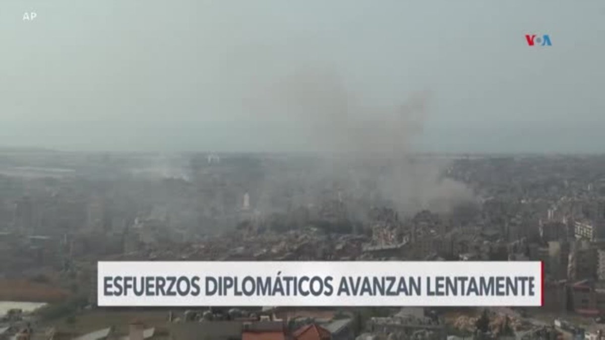 Avanzan lentamente esfuerzos por alto el fuego en Líbano y Gaza