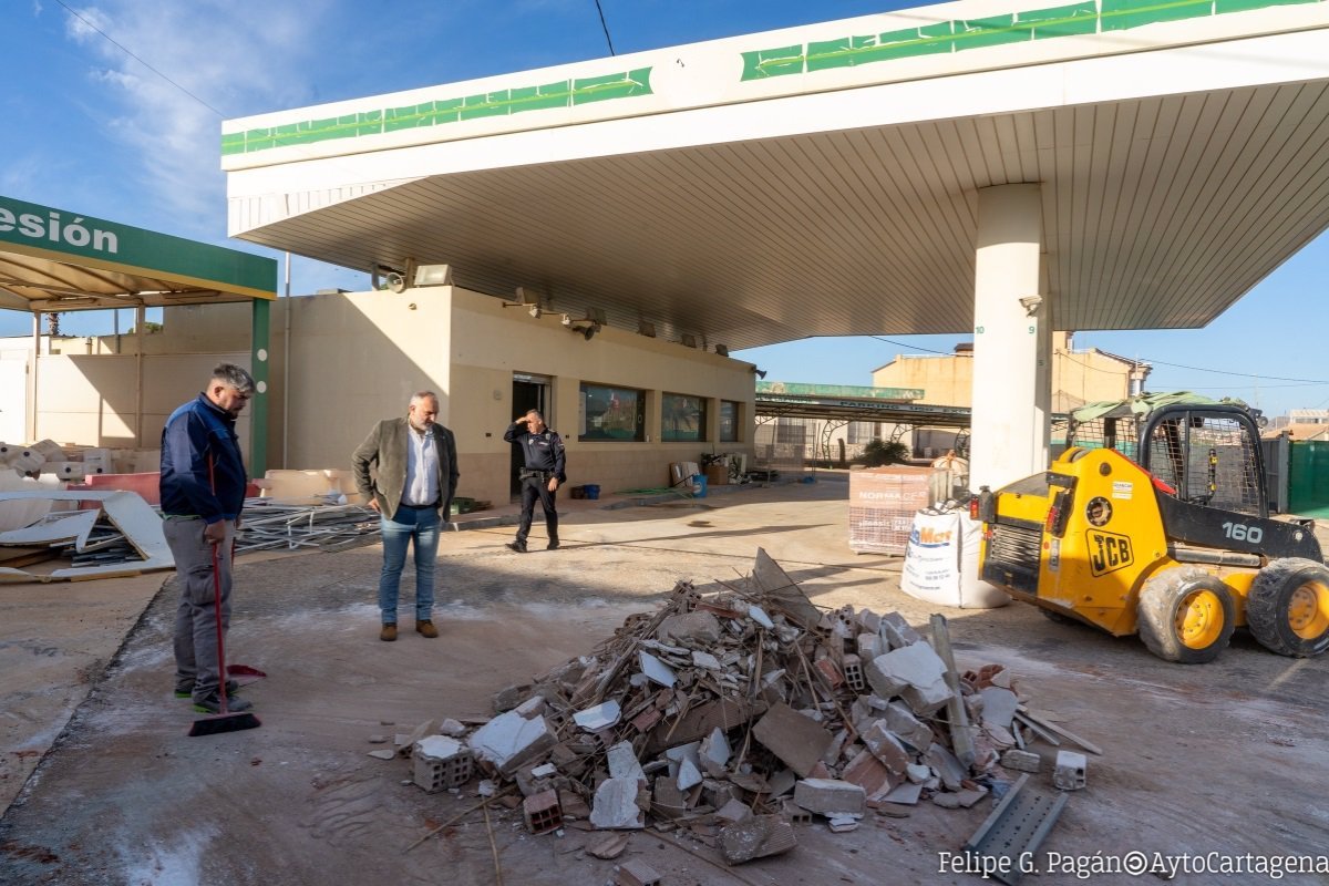 El Ayuntamiento de Cartagena comienza obras de comisaría en Cuesta Blanca, 4 meses de duración