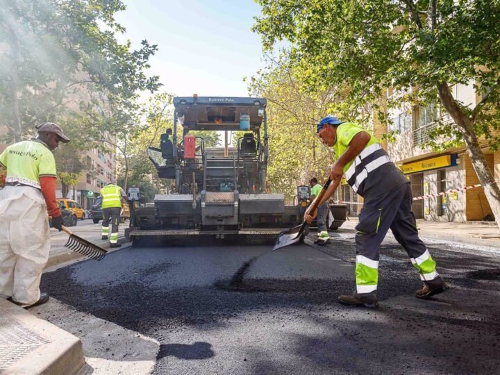 El Ayuntamiento de Zaragoza aumenta inversión en plan de pavimentación para 2024