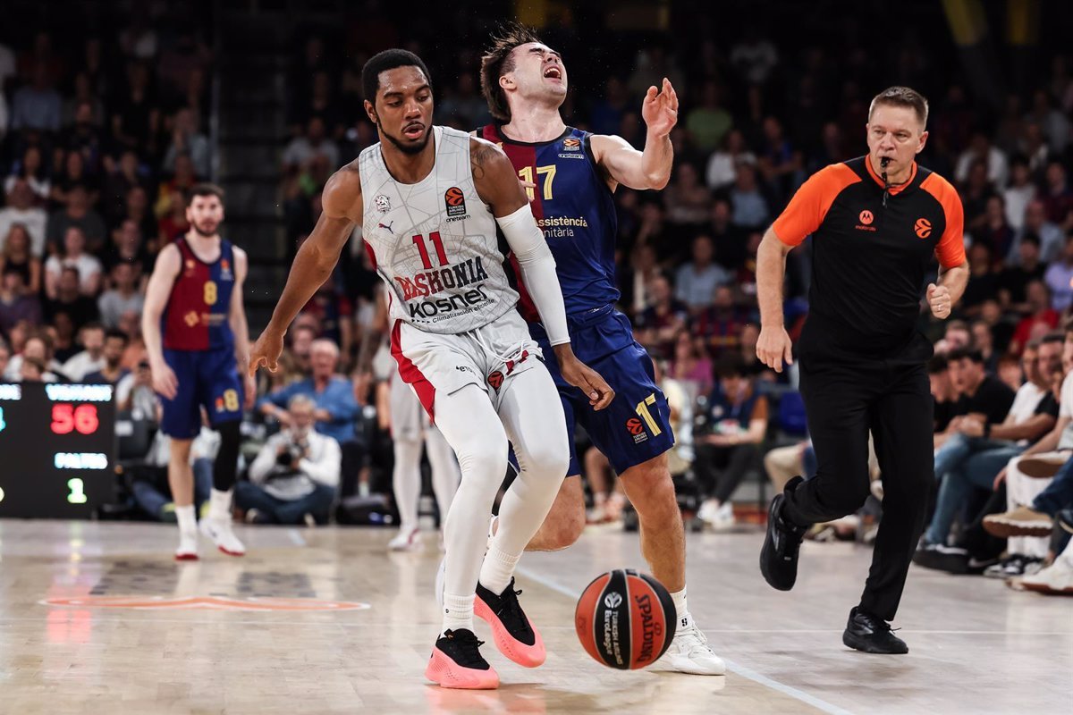 El Baskonia busca evitar quinta derrota seguida en El Pireo