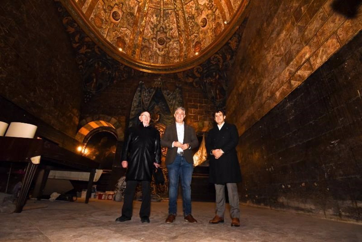 El Gobierno de La Rioja apoya restauración de Iglesia Imperial de Santa María de Palacio