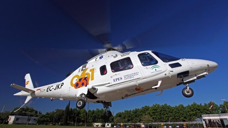 Evacuado en helicóptero tras ser atropellado por rueda de tractor en Rute (Córdoba)