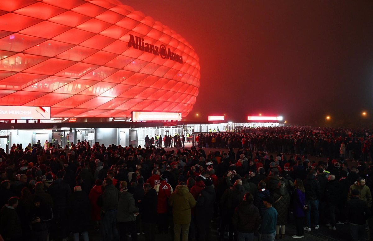 Fallece un seguidor durante el Bayern-Benfica tras recibir atención en el estadio