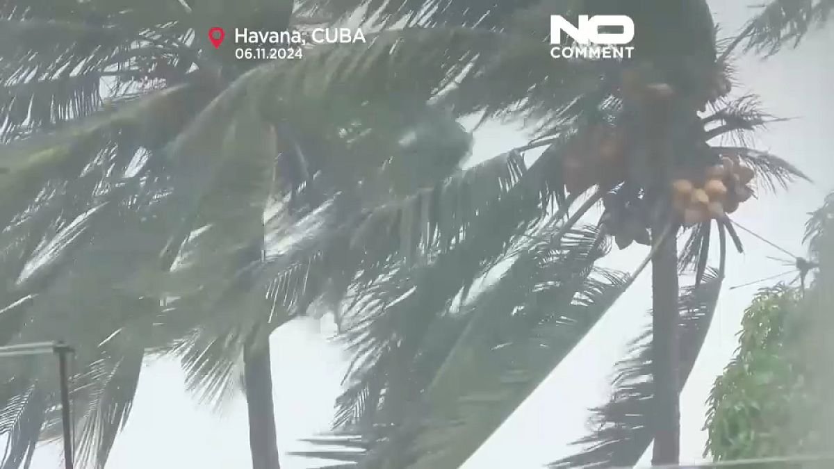 Huracán Rafael causa devastación en Cuba