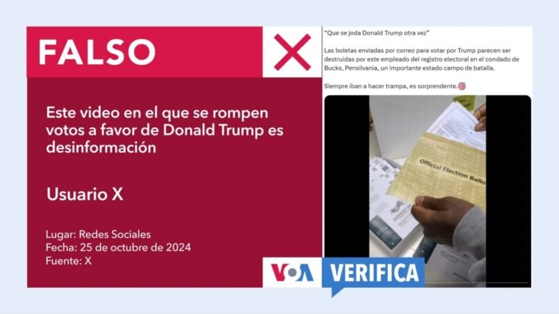 Las acusaciones de las autoridades sobre una operación de desinformación en Rusia.