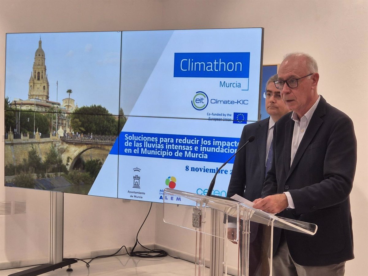 Murcia organiza el «Climatón» para mitigar los efectos de las lluvias intensas y las inundaciones