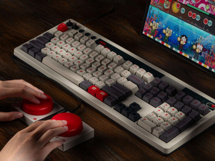 Nuevo teclado mecánico retro con teclado numérico incorporado de 8BitDo